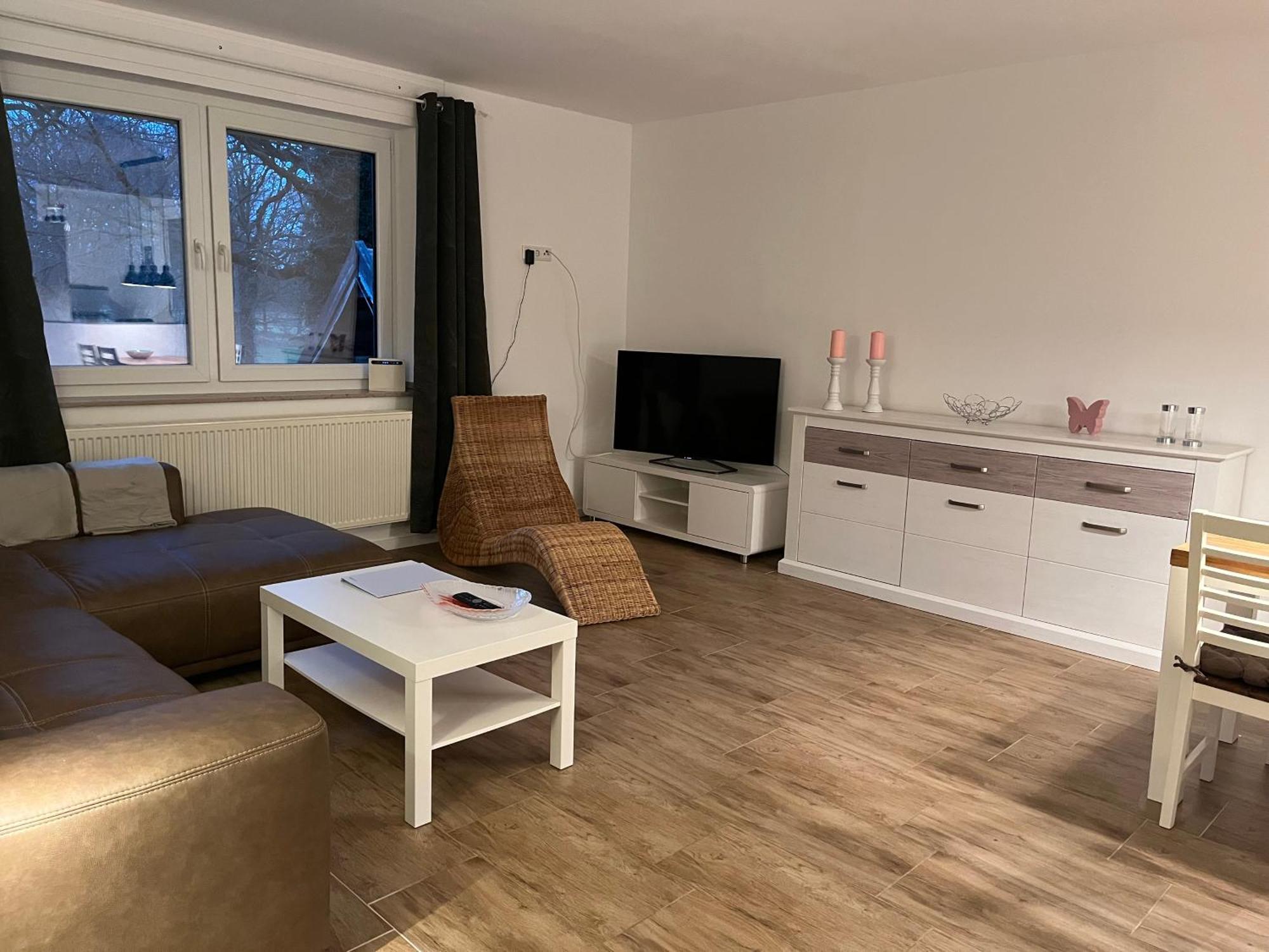 Wunderschoene Ferienwohnung Mit Balkon Auf Dem Bauernhof Greven Extérieur photo