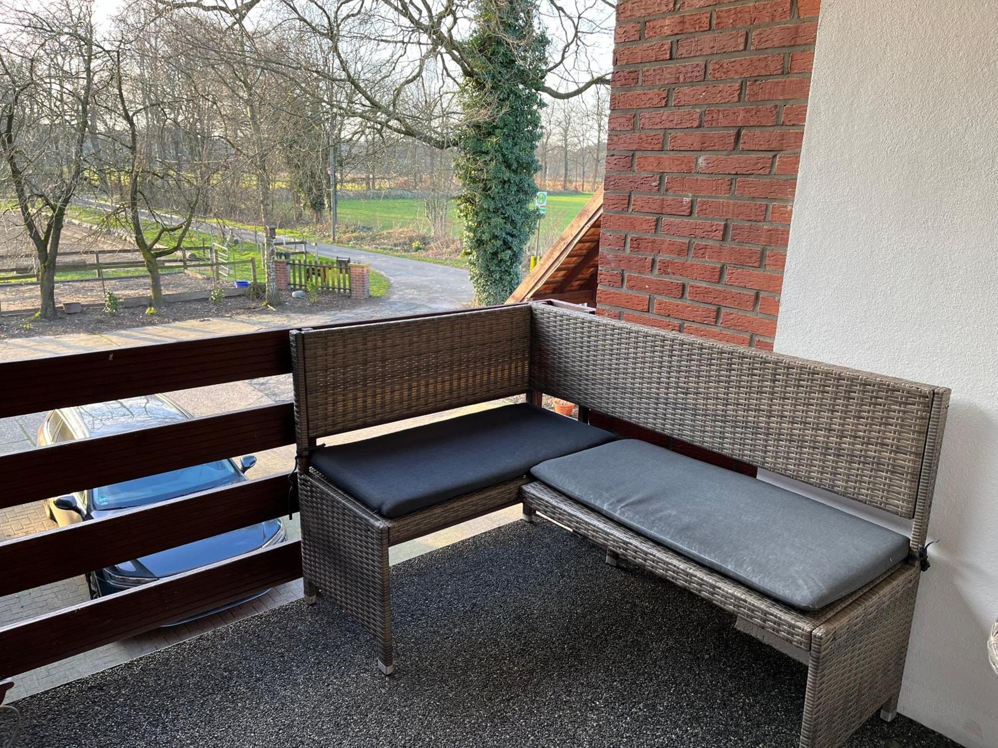 Wunderschoene Ferienwohnung Mit Balkon Auf Dem Bauernhof Greven Extérieur photo