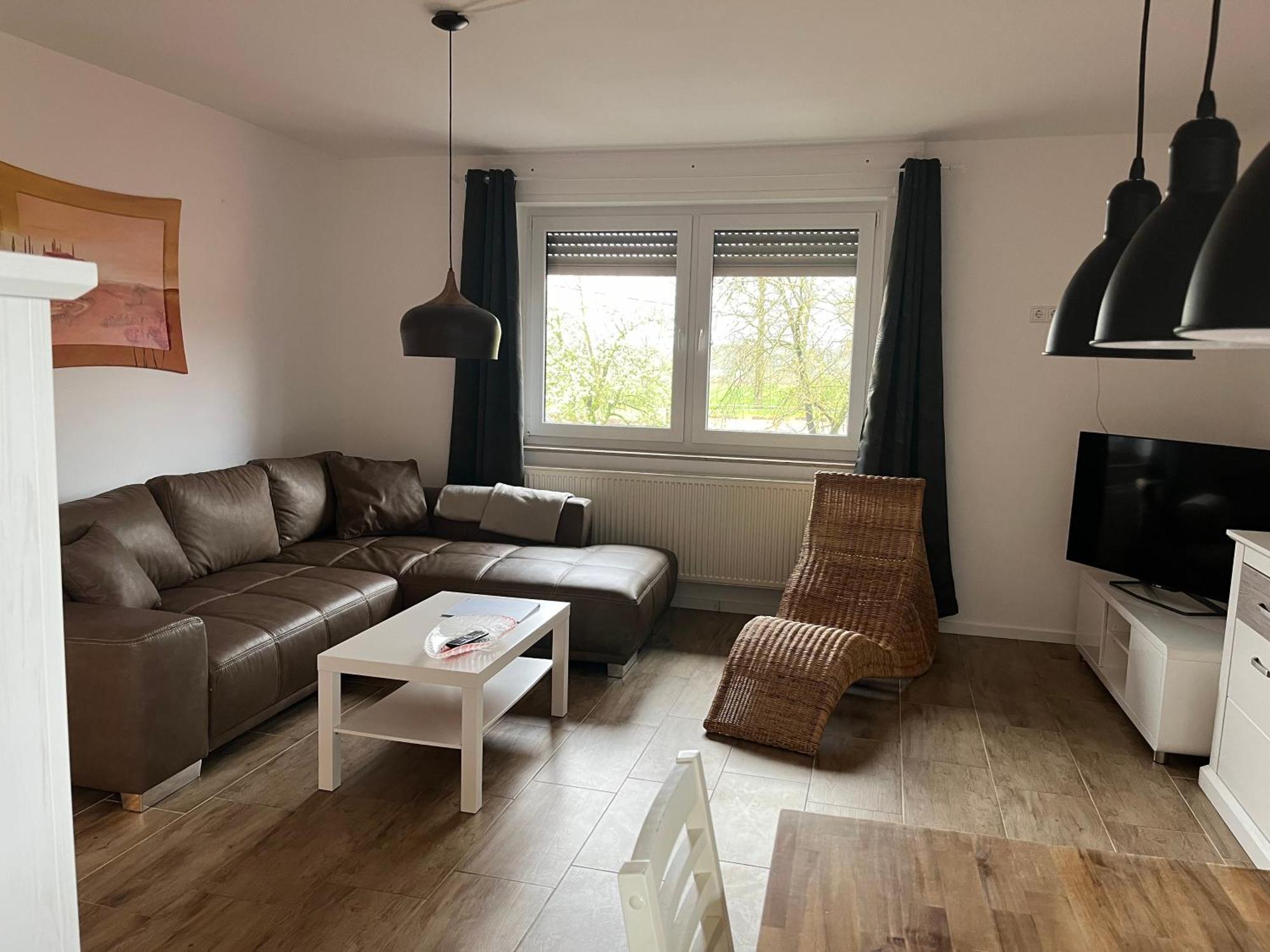 Wunderschoene Ferienwohnung Mit Balkon Auf Dem Bauernhof Greven Extérieur photo